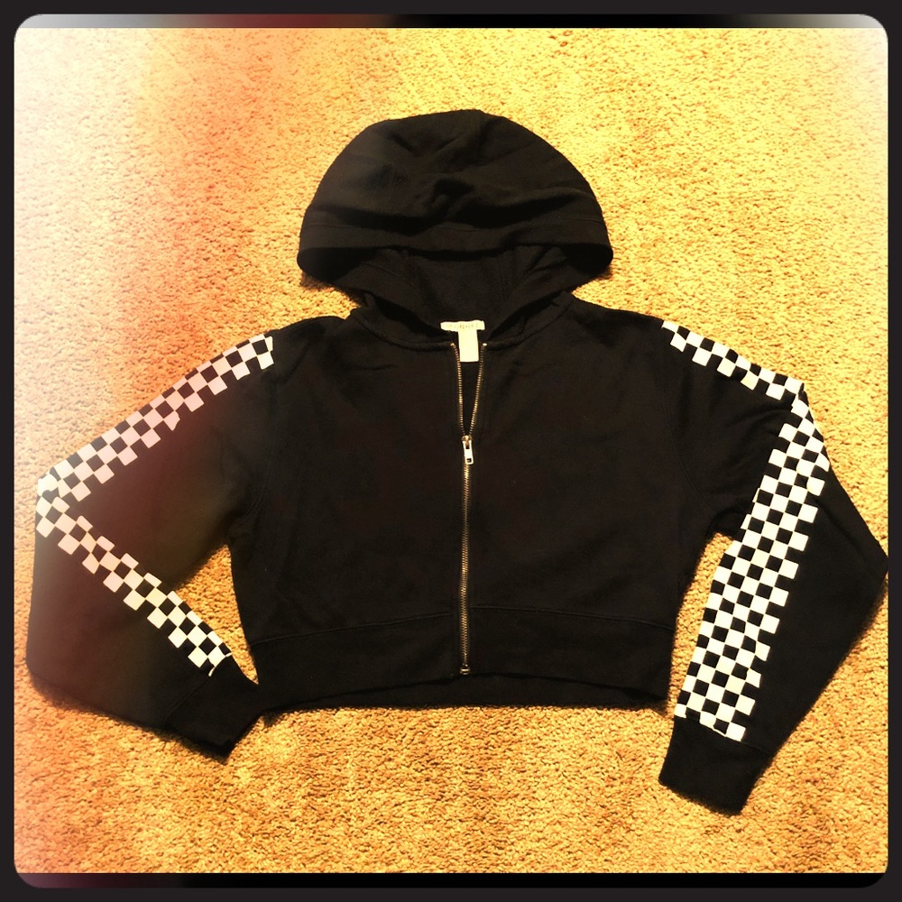 Forever 21 cropped hoodie